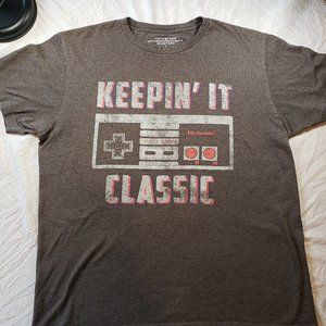 Men's Nintendo Grey Tshirt